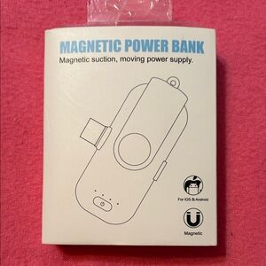 Magnetic Power Bank for iOS & Android